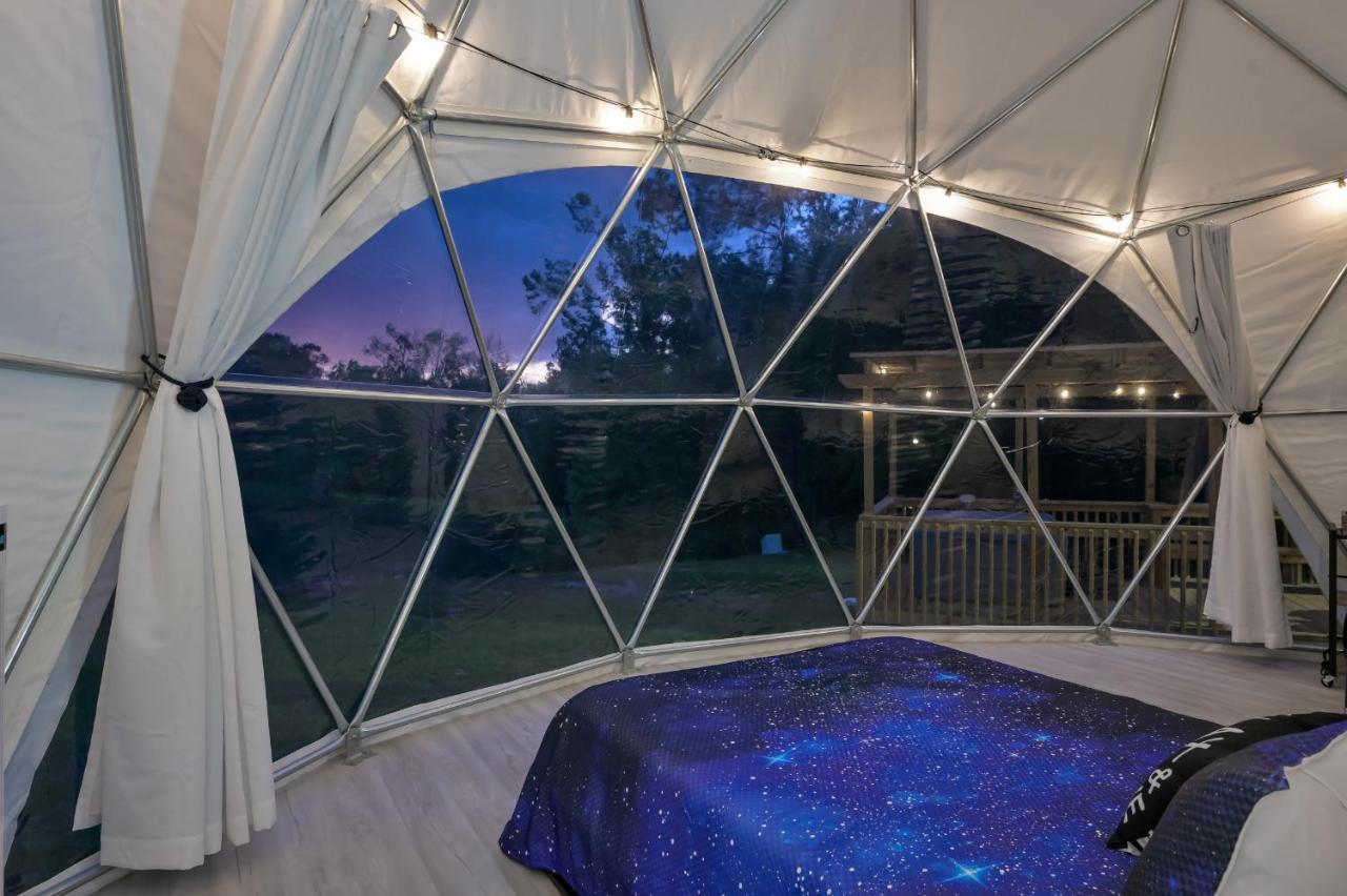 Private Luxury Glamping Geo Dome W Hot Tub Hotel Coldspring Buitenkant foto