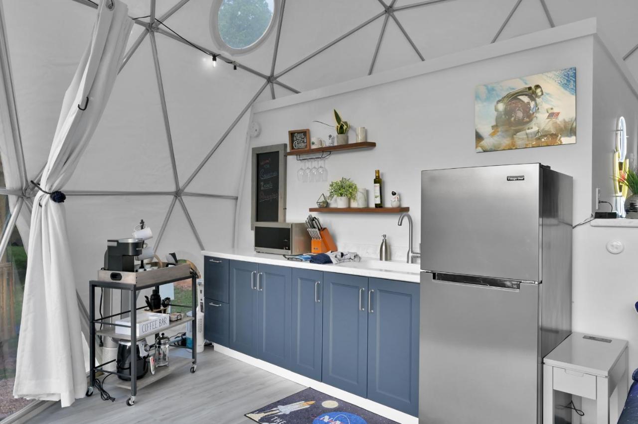 Private Luxury Glamping Geo Dome W Hot Tub Hotel Coldspring Buitenkant foto